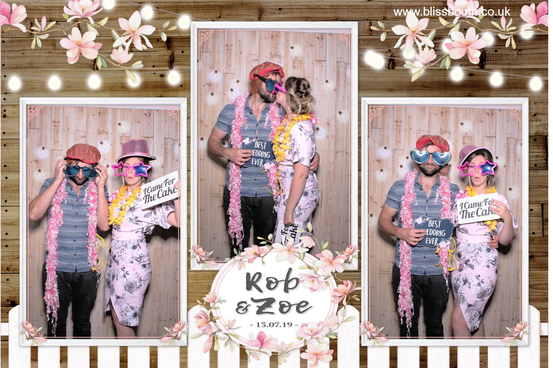 Rob and Zoe | View more photos from the event at gallery.blissbooth.co.uk/u/BlissBooth/Rob-and-Zoe